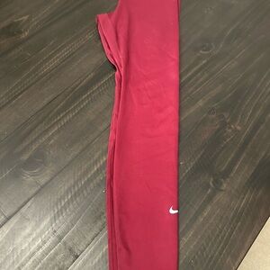Nike Women's Red Leggings